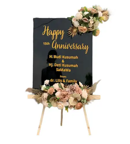 Papan Bunga Akrilik cipadung wetan