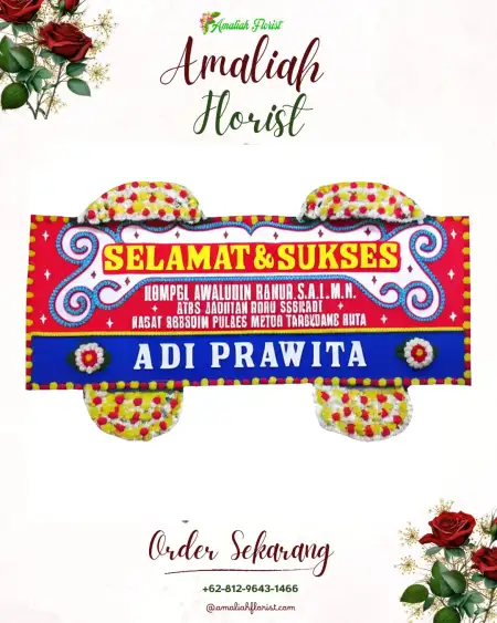 Papan Bunga Ucapan Selamat cipadung wetan